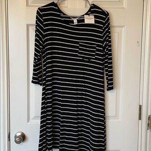 Arizona Long Sleeve Pocket Tee Dress